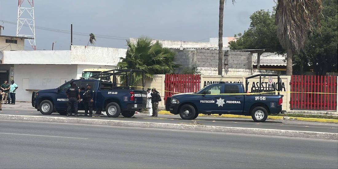 Asesinan a agente del Servicio de Protección Federal en Matamoros.