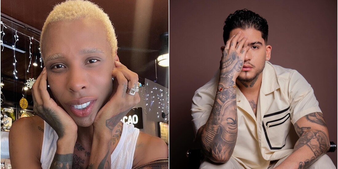 El DJ Jorge Luis Herrera Lemos, conocido como Regio Clown, y Bayron Sánchez, B-King.