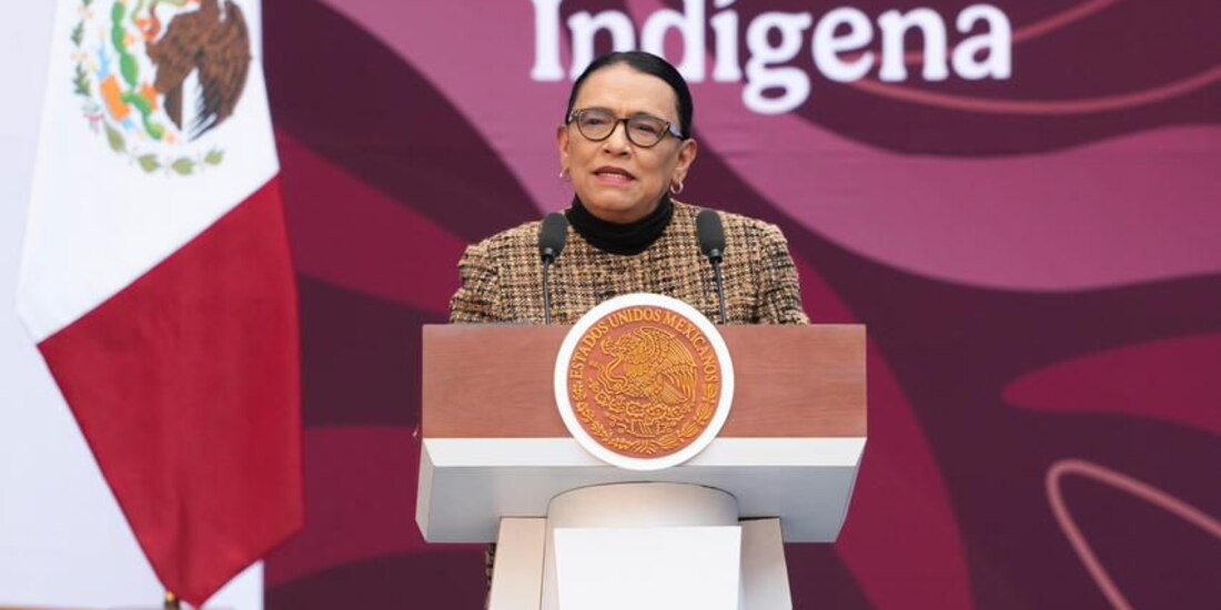 Rosa Icela Rodríguez, secretaria de Gobernación.