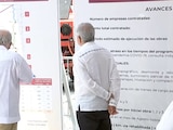 AMLO supervisa avance del Tren del Istmo