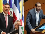 Alejandro Moreno (izq) y Marko Cortés (der) criticaron el posicionamiento de México ante la OEA
