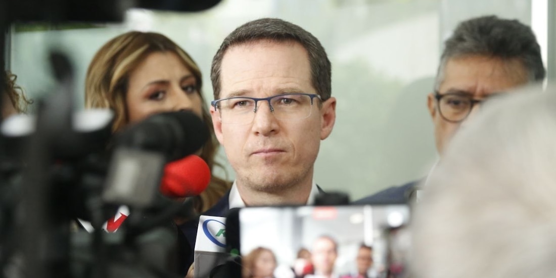 Ricardo Anaya Cortés, coordinador de loa senadores del PAN, el 1 de julio de 2026.