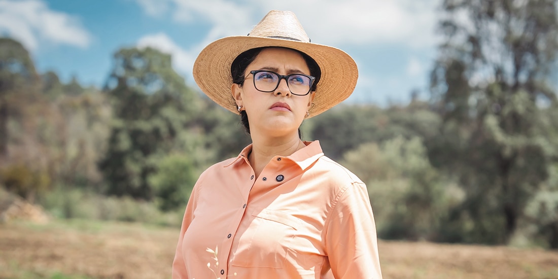 La alcaldesa Gabriela Osorio, durante un evento en 2025.