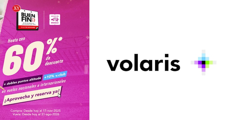 Ofertas de Volaris para el Buen Fin 2025