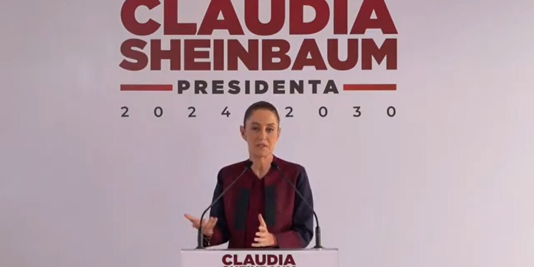 Claudia Sheinbaum, futura presidenta de México.
