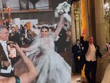 Así fue la boda de Alexis Ayala y Cinthia Aparicio en la Basílica de Guadalupe (VIDEOS)