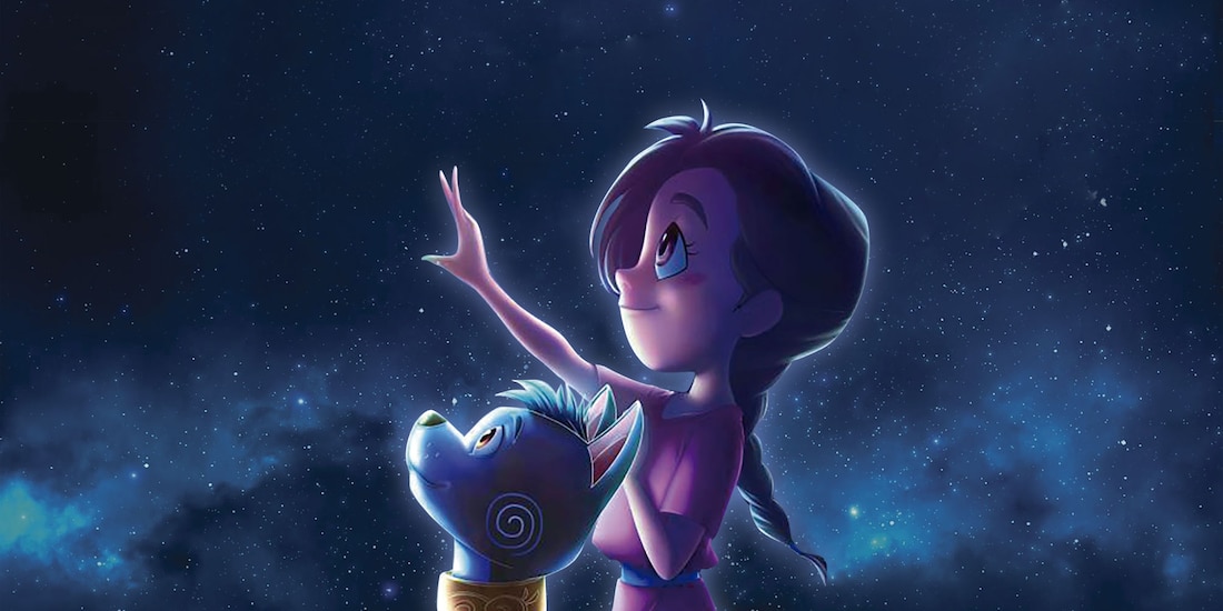 Xico y Copi, los protagonistas de la cinta animada.