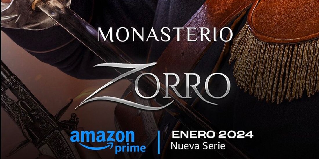 El actor, en la piel del antagonista de El Zorro.