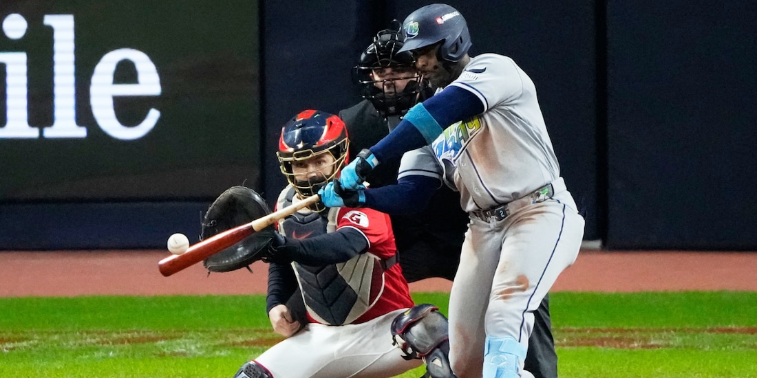 Guardians y Rays van 2-2 en la Serie de Campeonato de la Liga Americana de la MLB.