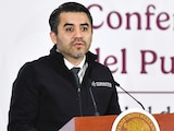 EFRAÍN Morales, de Conagua, ayer.