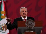 El presidente de México, Andrés Manuel López Obrador, el 14 de octubre de 2020.