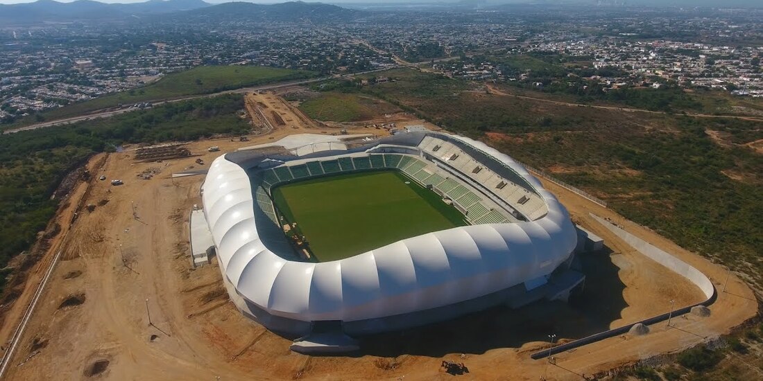 Así luce el nuevo estadio de Mazatlán; tendrá equipo de Primera.
