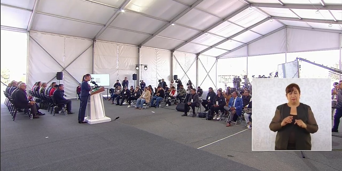Claudia Sheinbaum ofreció este viernes desde Zacatecas su conferencia mañanera.