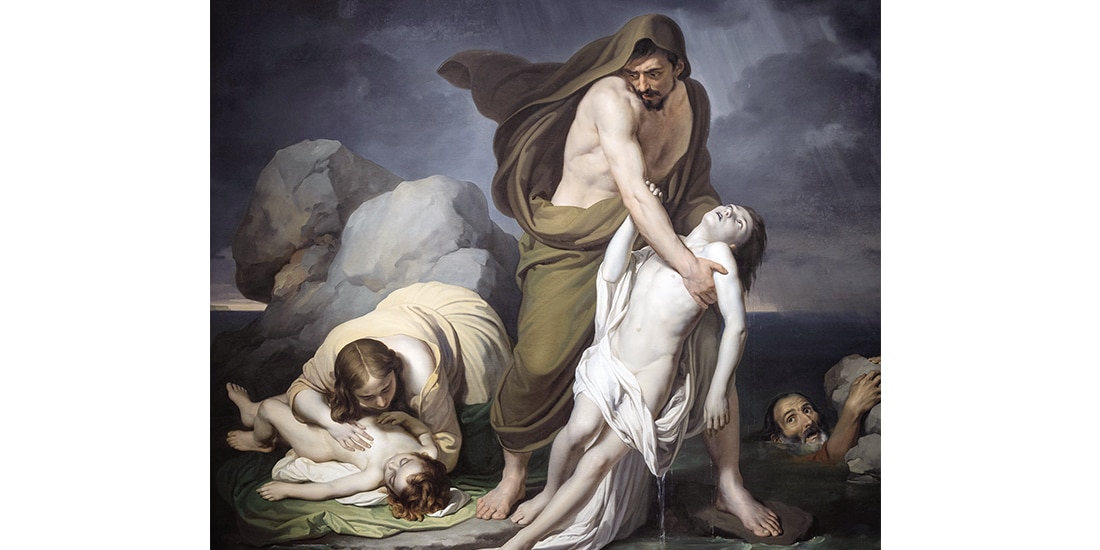 Episodio del Diluvio Universal, de 1851.