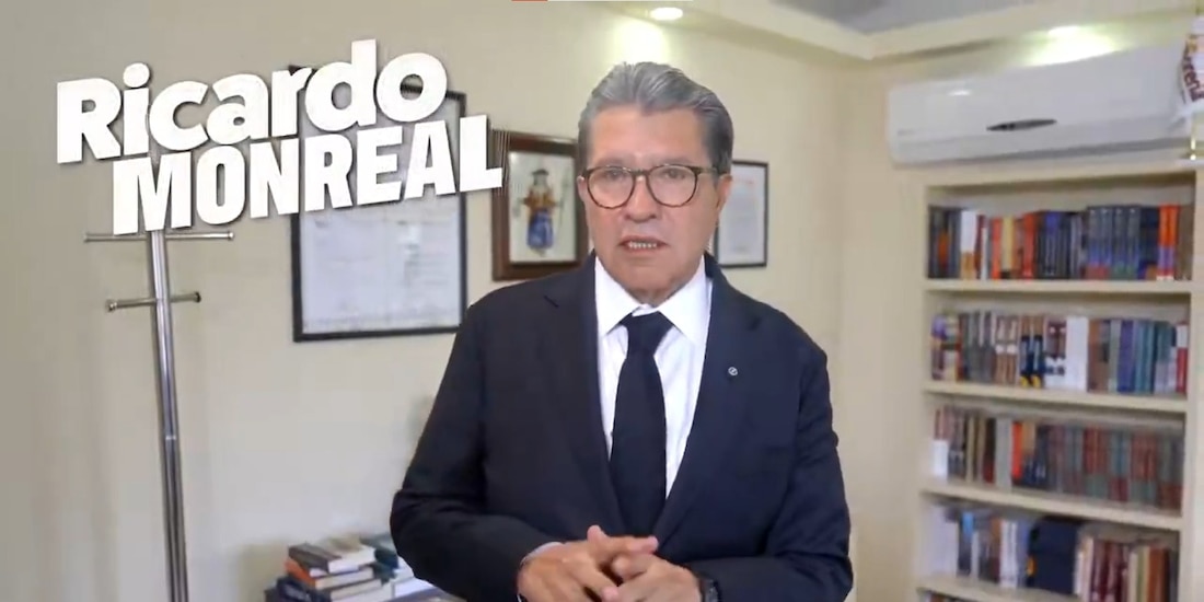 El coordinador de los diputados federales de Morena, Ricardo Monreal.