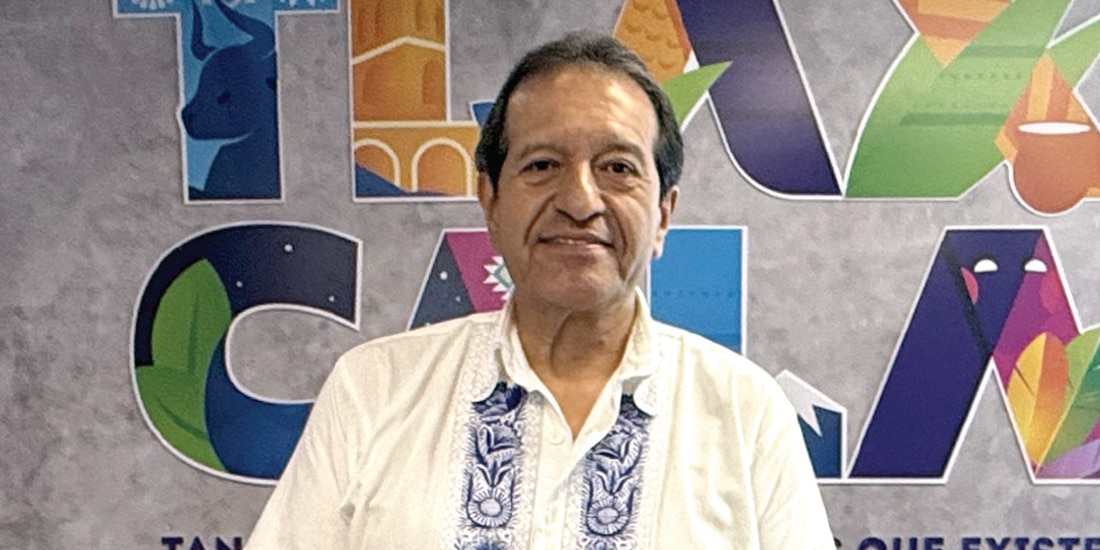 FABRICIO MENA, secretario de Turismo Tlaxcala, en conversación con La Razón, ayer