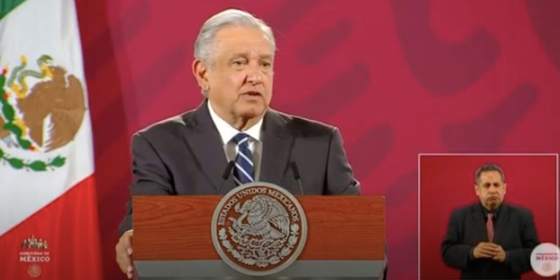 El presidente de México, Andrés Manuel López Obrador, el 10 de septiembre de 2020.