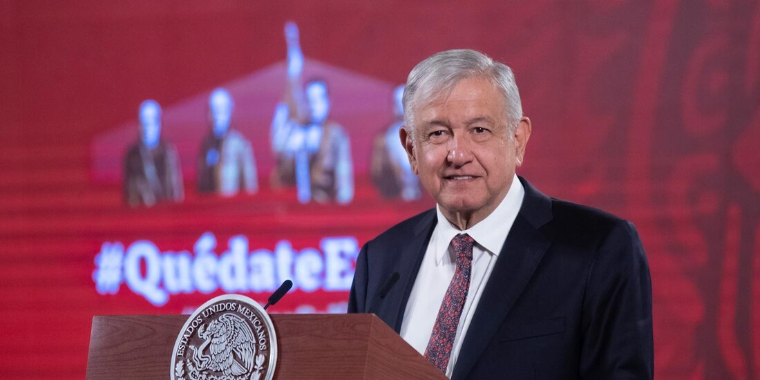 Andrés Manuel López Obrador, presidente de México.