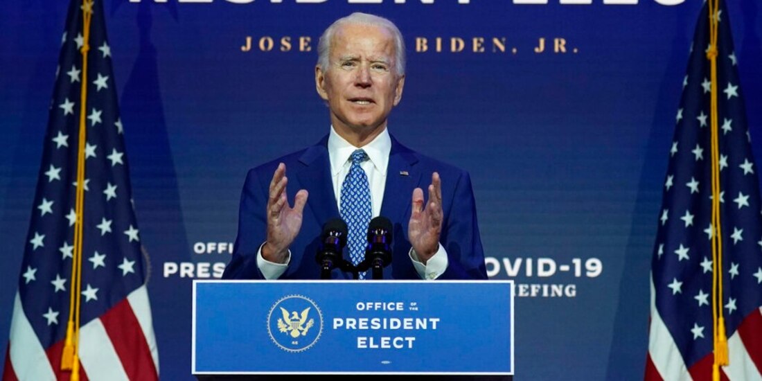 Joe Biden, virtual ganador de las elecciones en Estados Unidos.