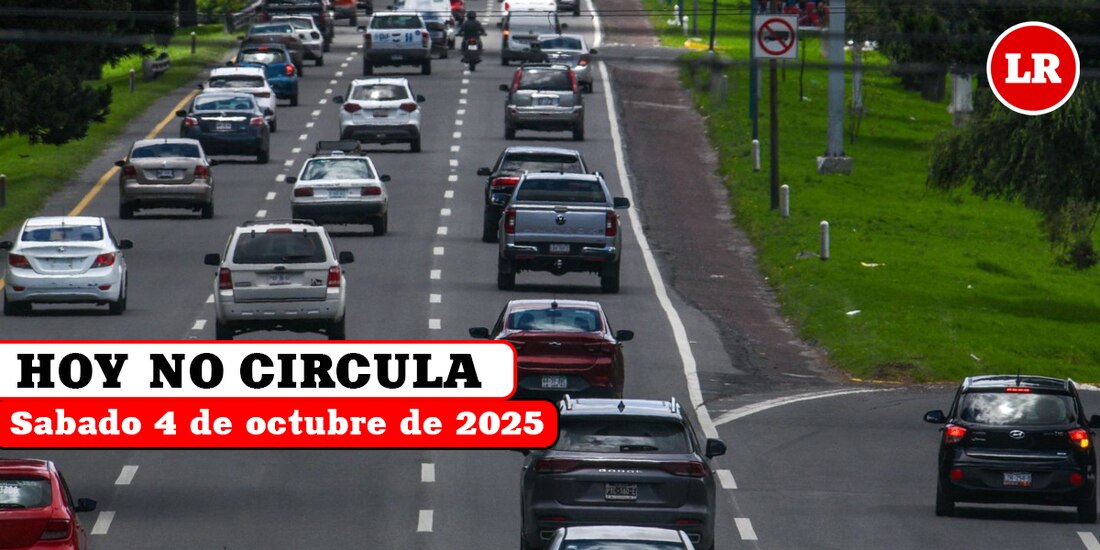 Así aplica el Hoy No Circula este sábado en la Ciudad de México y el Estado de México.