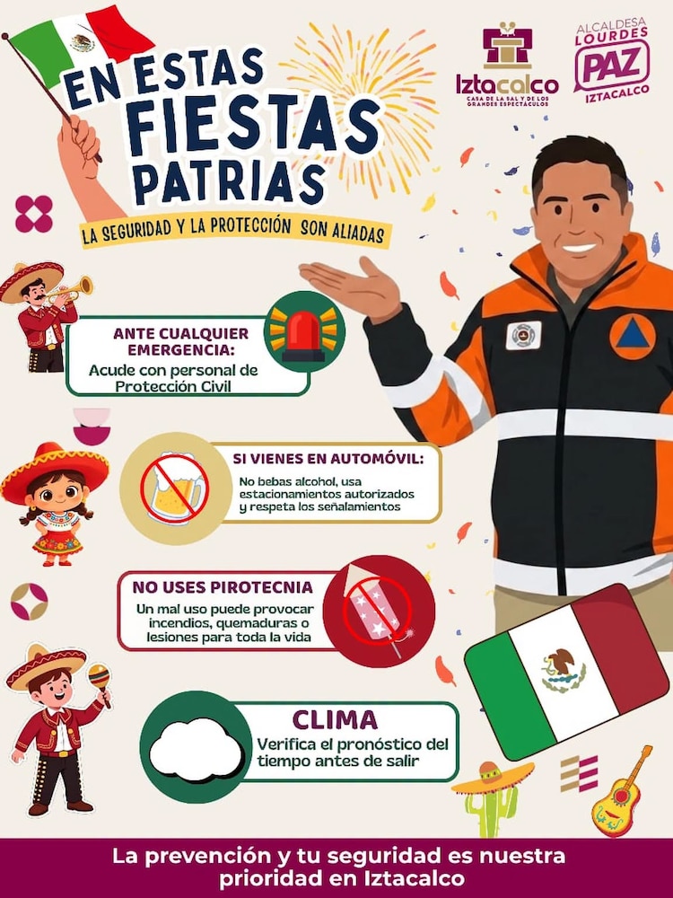 Una amplia oferta de espectáculos arrancará desde las cuatro de la tarde para recibir a miles de vecinas y vecinos, pero piden evitar el uso de pirotecnia.