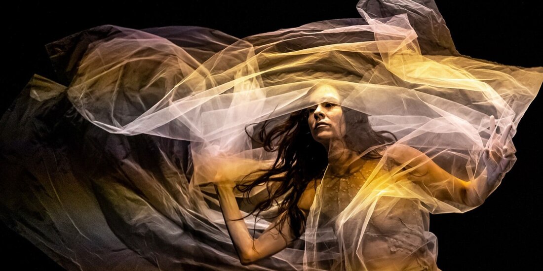 Sandra soto, durante una presentación del montaje.