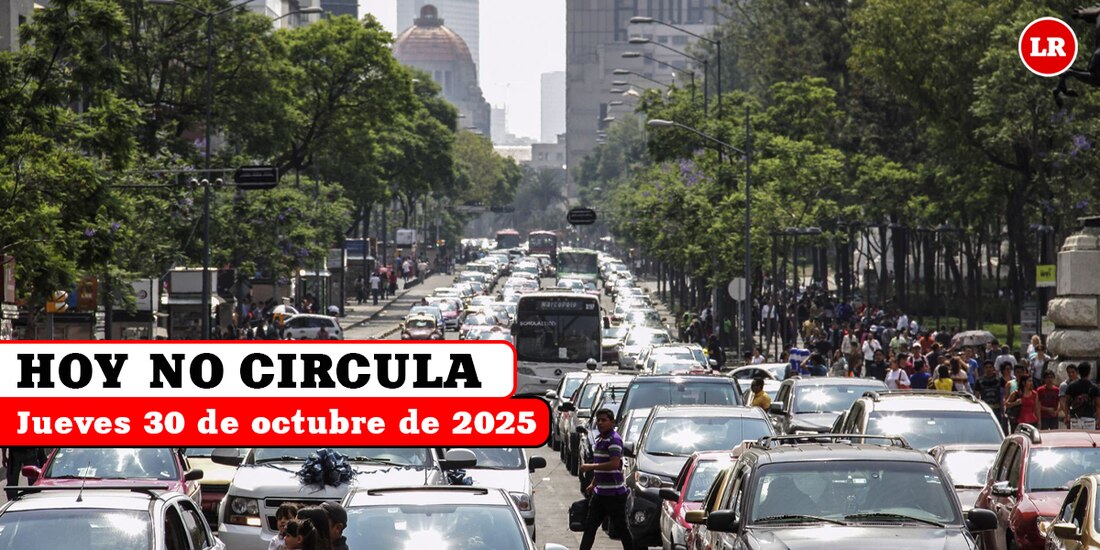 Entérate de cómo aplica el Hoy No Circula este jueves en la ZMVM.