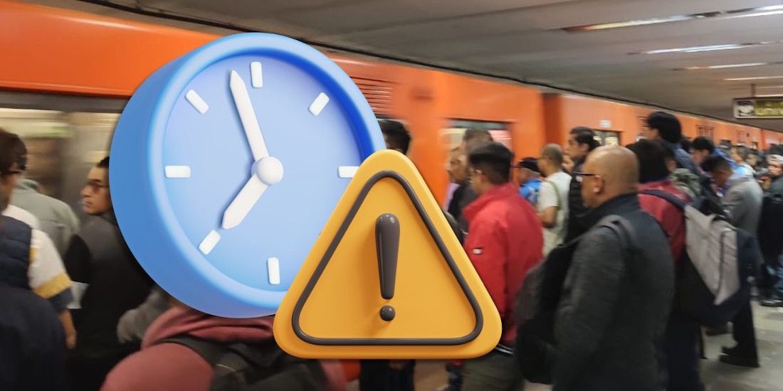Retrasos y aglomeraciones en el Metro CDMX HOY 31 de octubre de 2025.