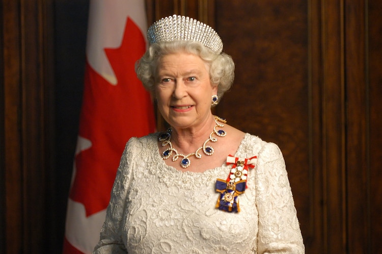 La reina Elizabeth II, en 2005.