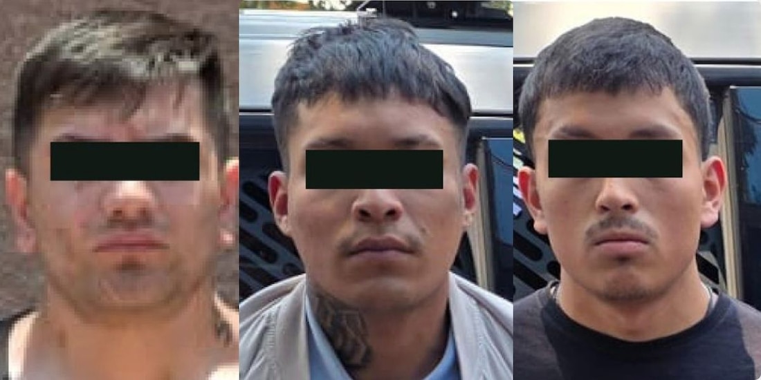 Detienen a tres presuntos miembros de la Unión Tepito