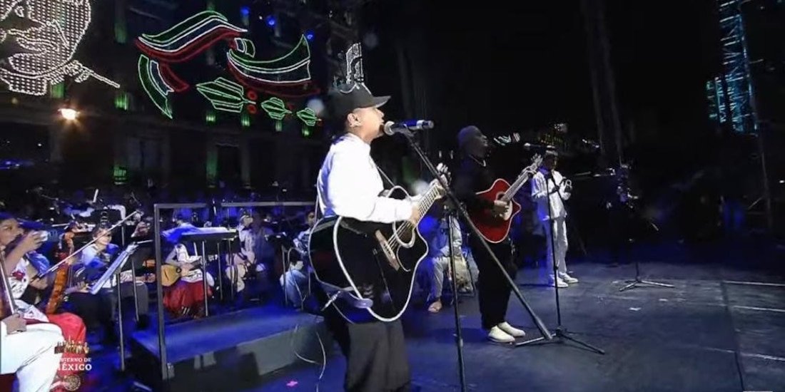 Fans abuchean y le gritan 'fuera' a Yahritza y su Esencia durante su concierto en el Zócalo (VIDEO)