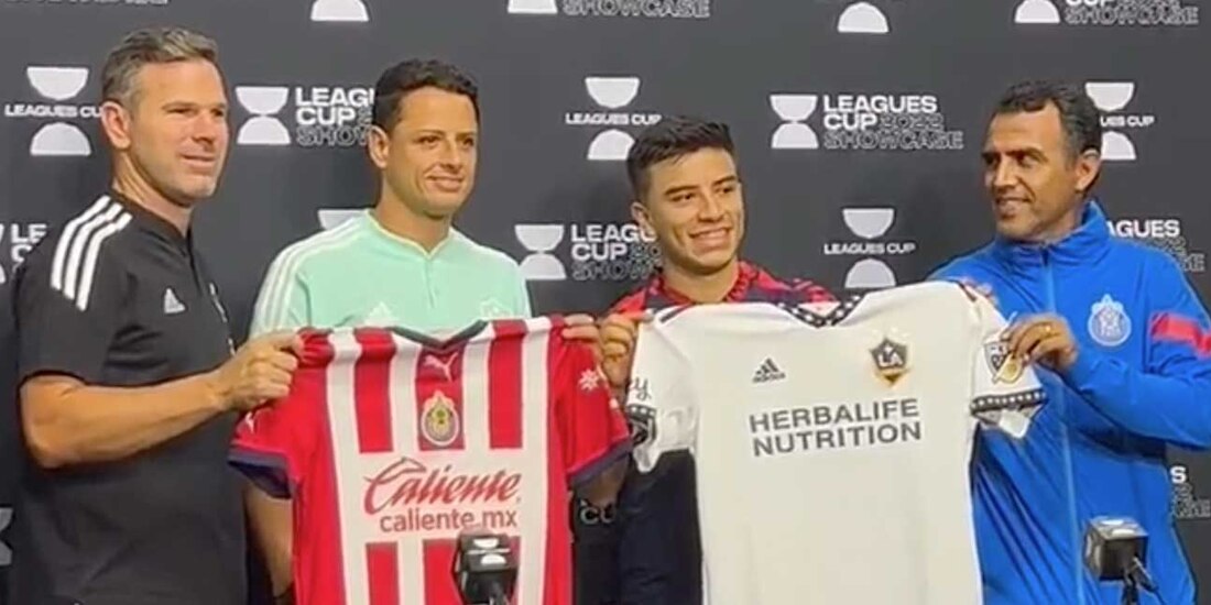 LA Galaxy y Chivas chocan en la Leagues Cup