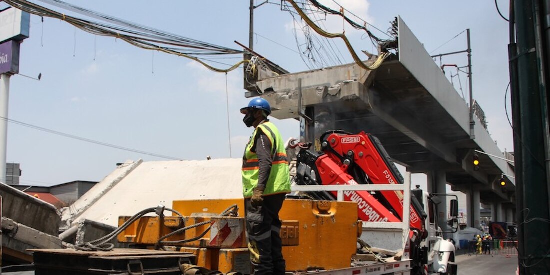 Se espera que en tres o cuatro semanas haya resultados de las muestras de concreto.