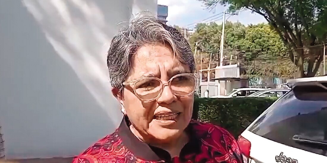 Raquel Buenrostro, secretaria Anticorrupción y Buen Gobierno, ayer, en entrevista con medios.