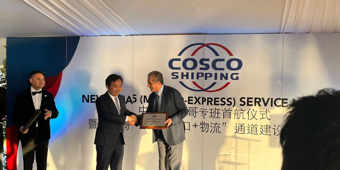 Cosco Shipping Line, una de las principales líneas navieras del mundo.