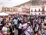 Concentración masiva en Zacatecas.