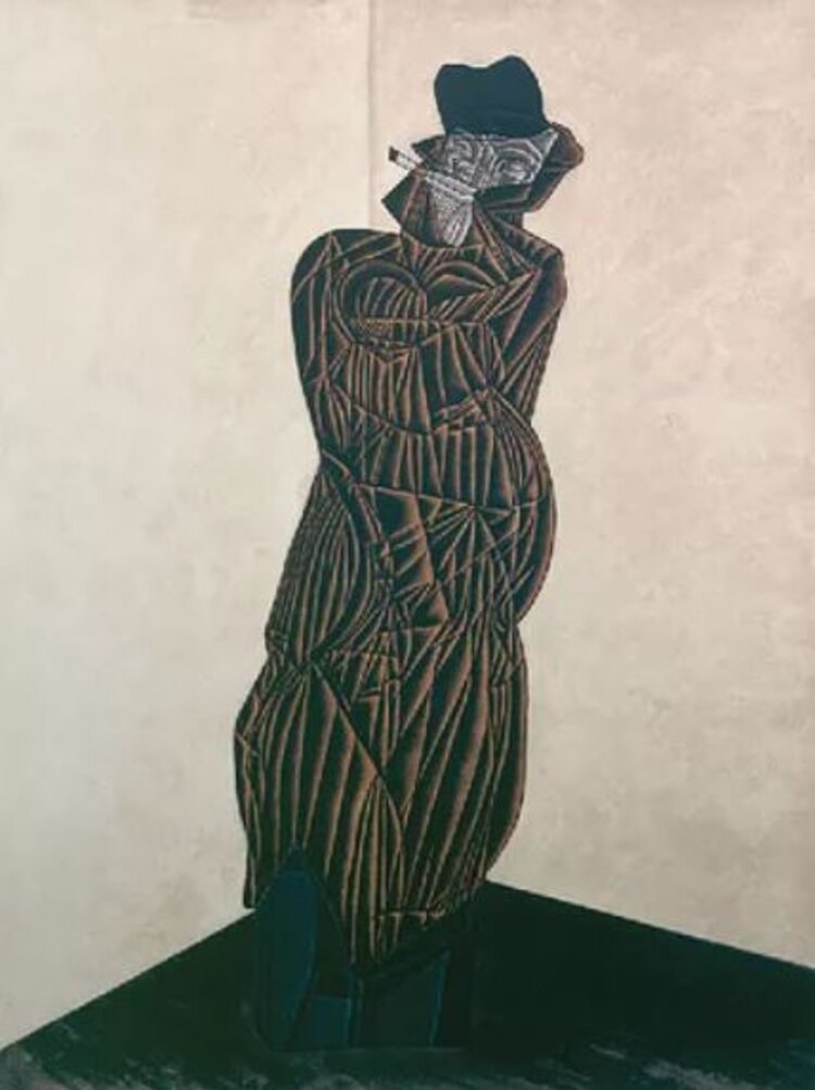 "El fumador", de José Luis Cuevas, se subastará