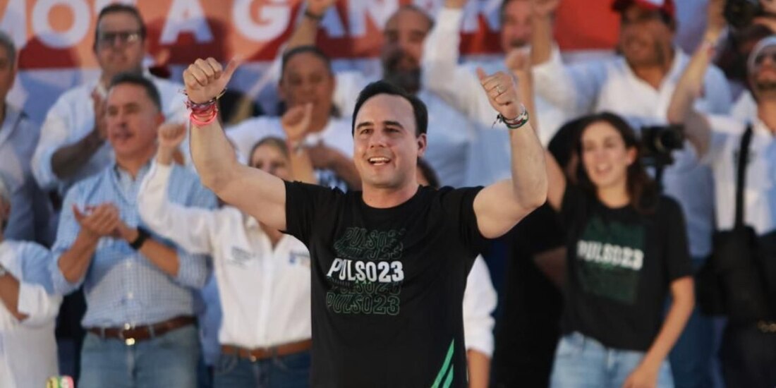 Vamos a ganar para llevar desarrollo económico parejo en Coahuila: Manolo Jiménez.