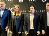 Esteban Villegas participa en North Capital Forum y presume a Durango.