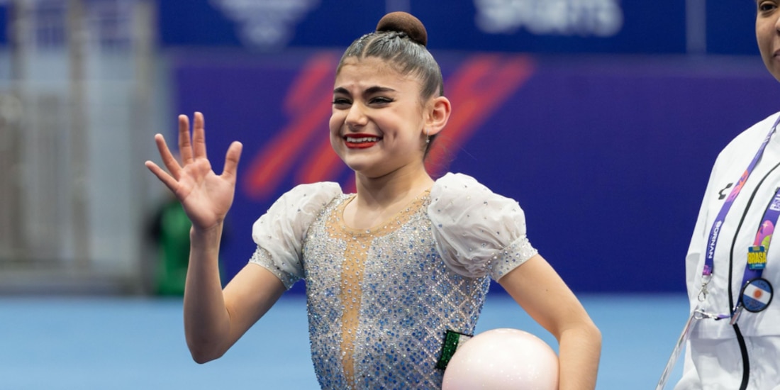 Ana Luisa Abraham gana la medalla de oro.