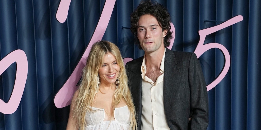 Oli Green junto a Sienna Miller