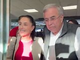 Claudia Sheinbaum, Jefa de Gobierno de la Ciudad de México y Rubén Rocha Moya, Gobernador de Sinaloa.