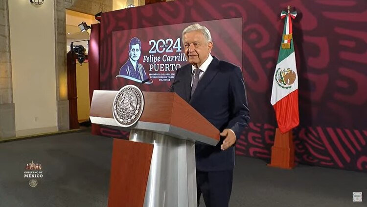 AMLO propone proteger a jueces que resuelven casos de delincuencia organizada en reforma judicial.