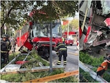 Metrobús impacta semáforo en la alcaldía Benito Juárez y deja 7 lesionados, el 19 de octubre de 2026.
