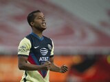 Giovani dos Santos durante un duelo con el América en el Torneo Guard1anes 2021.
