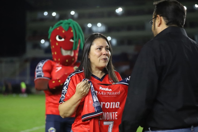 Dueña del Club Irapuato, Selomith Ramírez