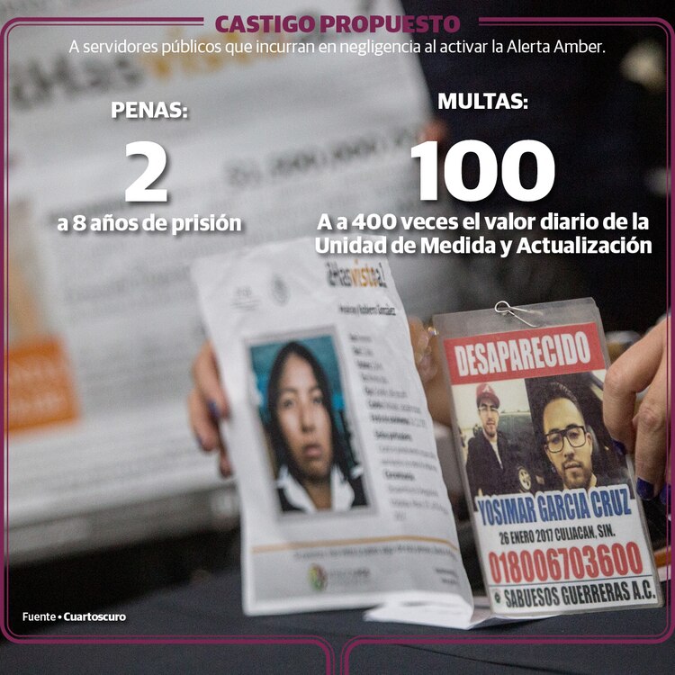 Penas y sanciones planteadas