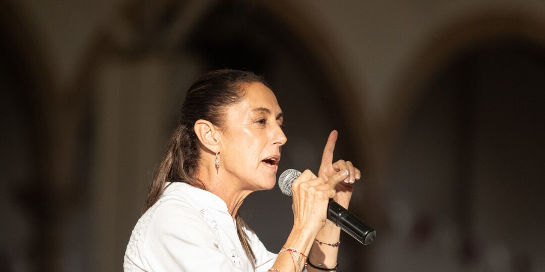 Claudia Sheinbaum, en fotografía de archivo.