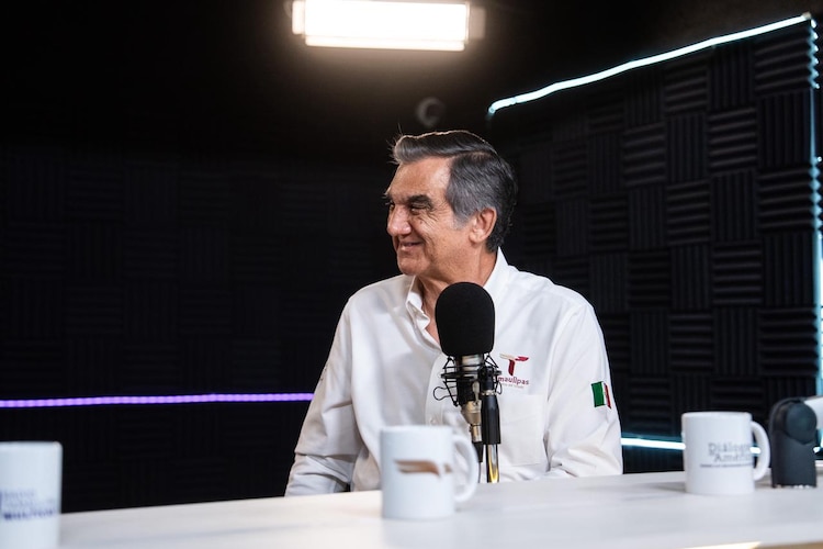 El gobernador de Tamaulipas, Américo Villarreal Anaya.