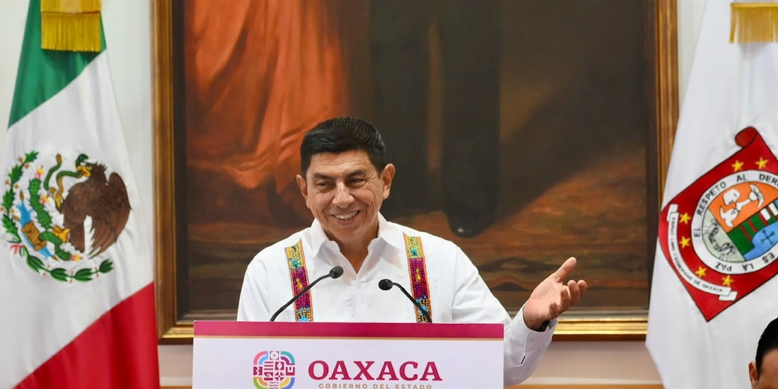 Salomón Jara, gobernador de Oaxaca.